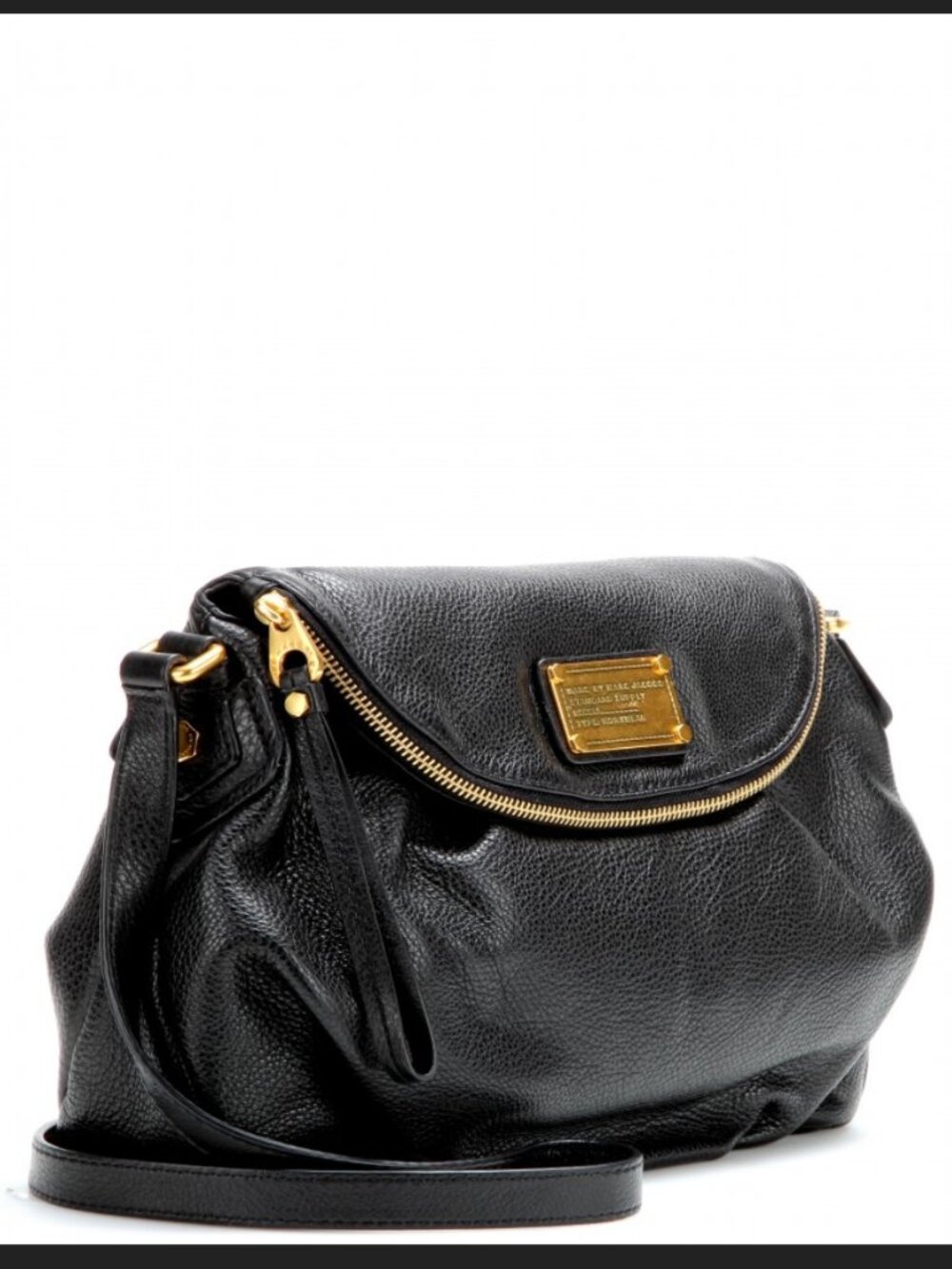 Marc by Marc Jacobs Classic Q Natasha Crossbody Bag Black Leather - Picture 12 of 15